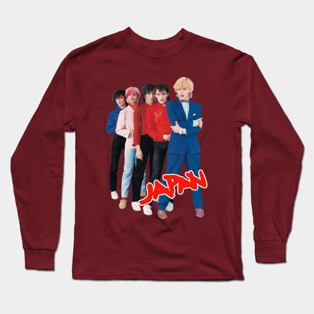 Japan 1980 Exclusive Long Sleeve T-Shirt by Pop Fan Shop